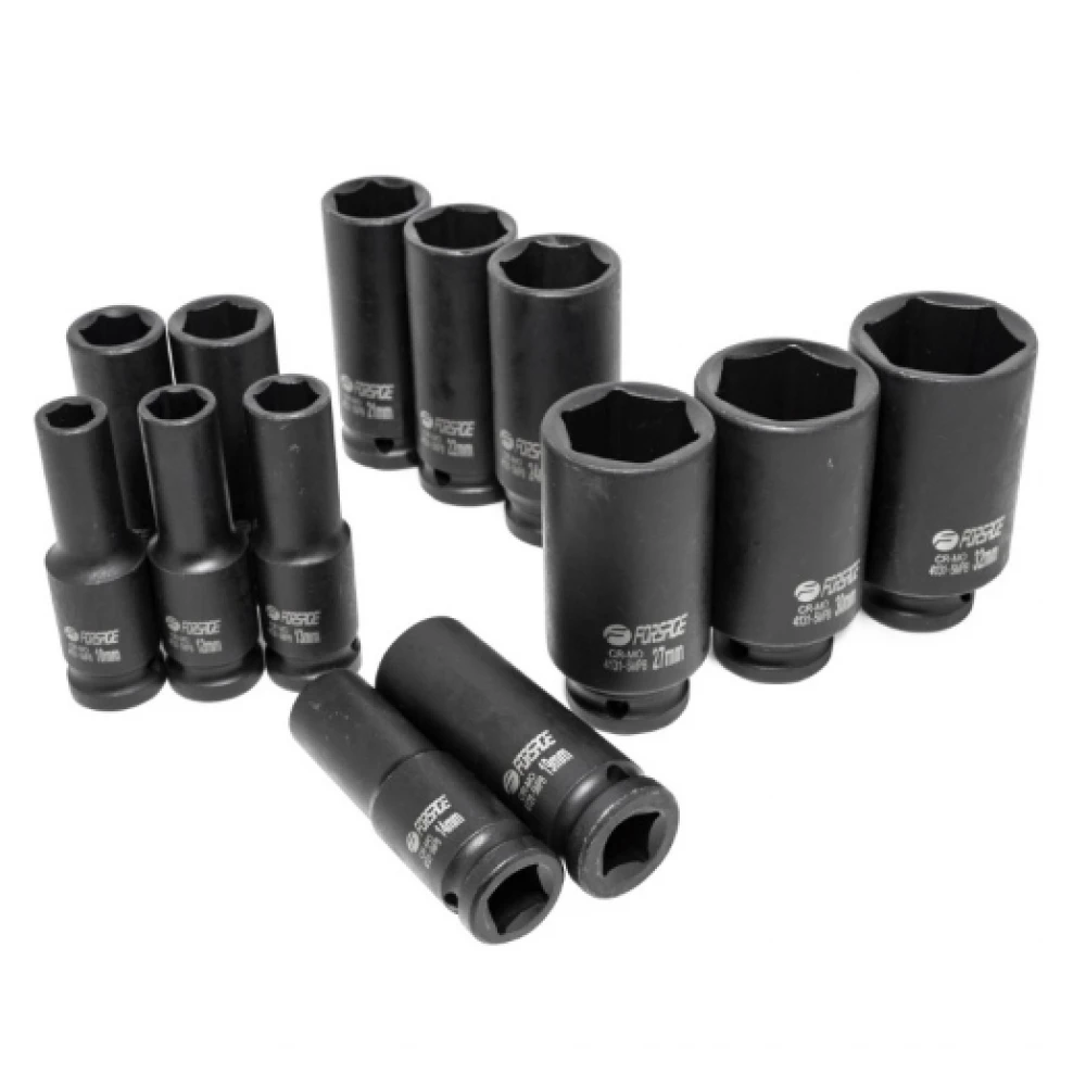 Ударни вложки, 13 части, 6 – стенни, 1/2'' - HW-2535