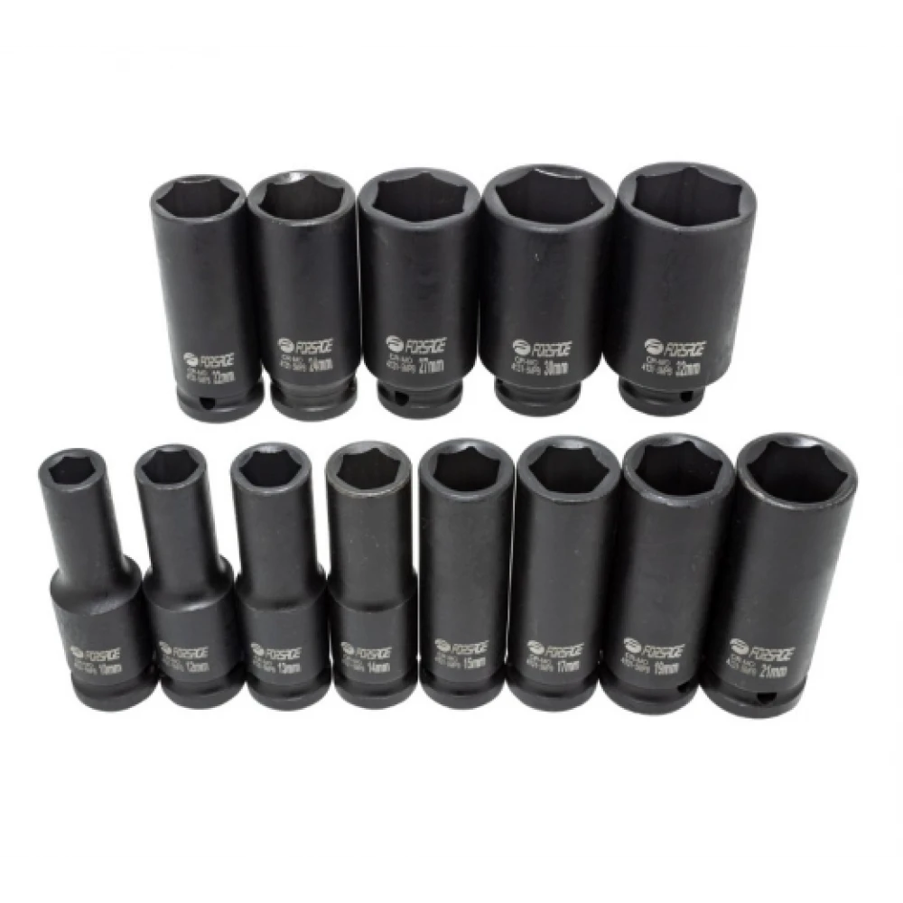 Ударни вложки, 13 части, 6 – стенни, 1/2'' - HW-2535