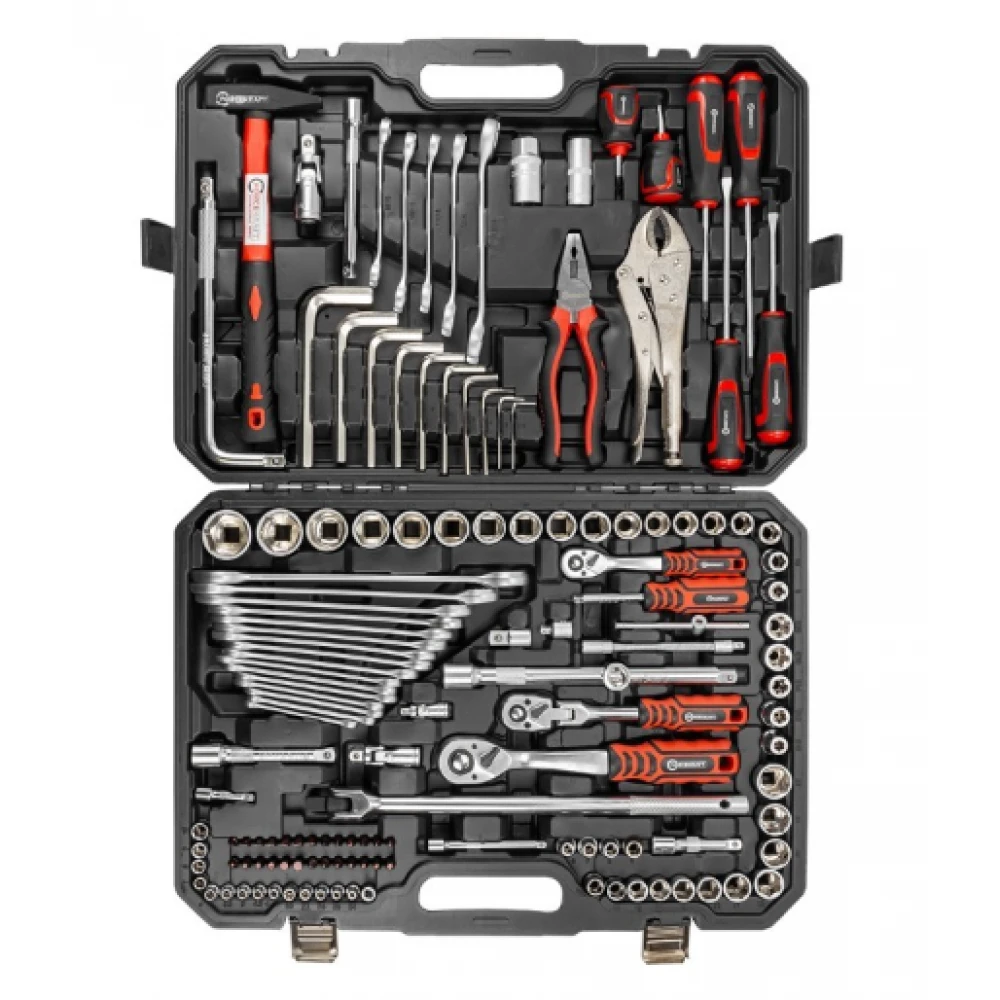 Гедоре 1/4“, 3/8“, 1/2“, 142 части - HW-2537