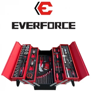 Сгъваем метален куфар с инструменти, 86 части - HW-2557