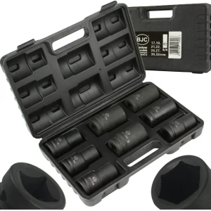 Комплект 6 – стенни ударни вложки, 8 части, 3/4'' - HW-2562