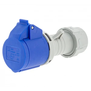 CEE индустриален контакт 3 пина, 16A, 400V - IP44 - IC16A3P