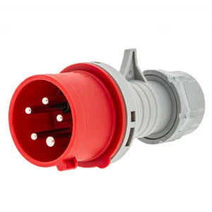CEE щепсел 5 пинов, 16A, 400V, с фазов инвертор - IP16A5PC