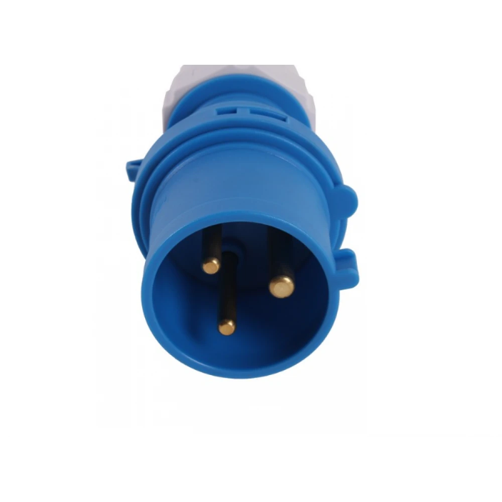 CEE щепсел 3 пина, 32A, 250V - IP44 - IP32A3P