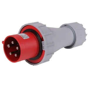 CEE щепсел 5 пинов, 63A, 400V - IP67 - IP63A5P