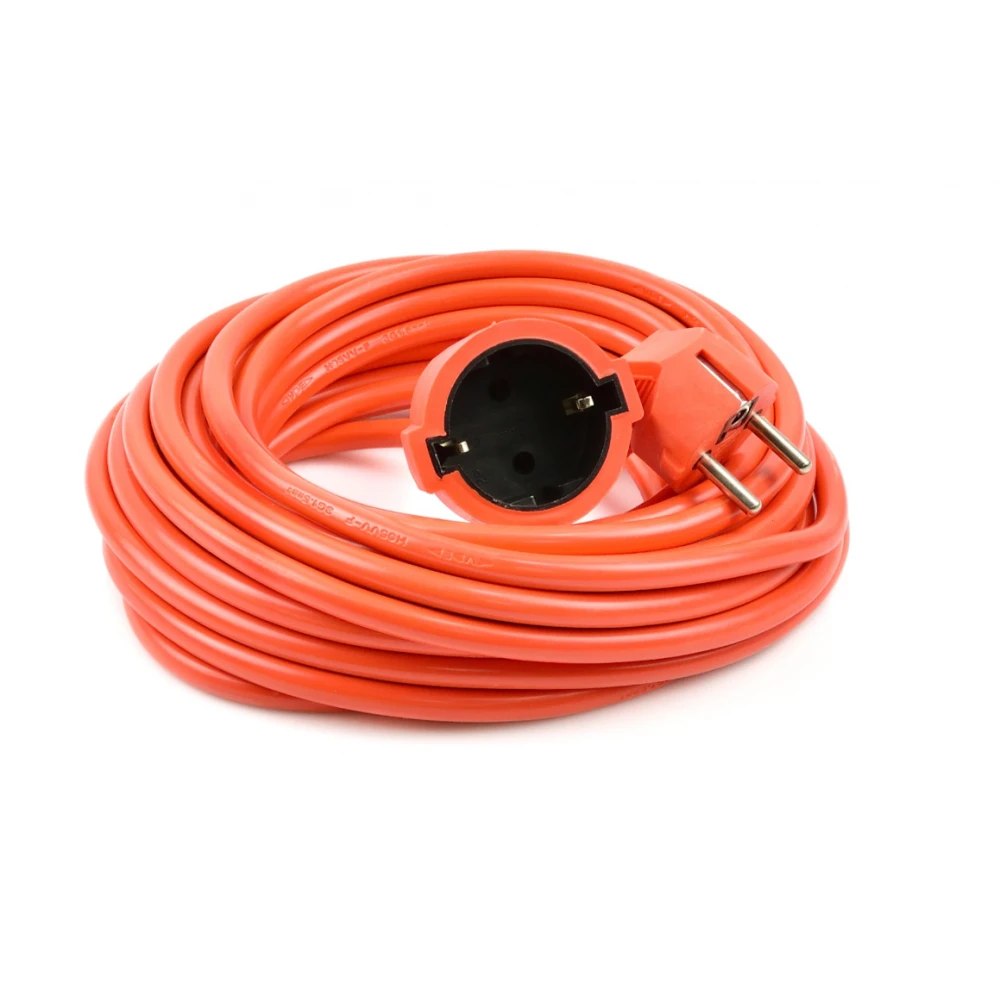 Удължител / кабел 10 метра 3x1.5mm2 ( оранжев ) - K00240