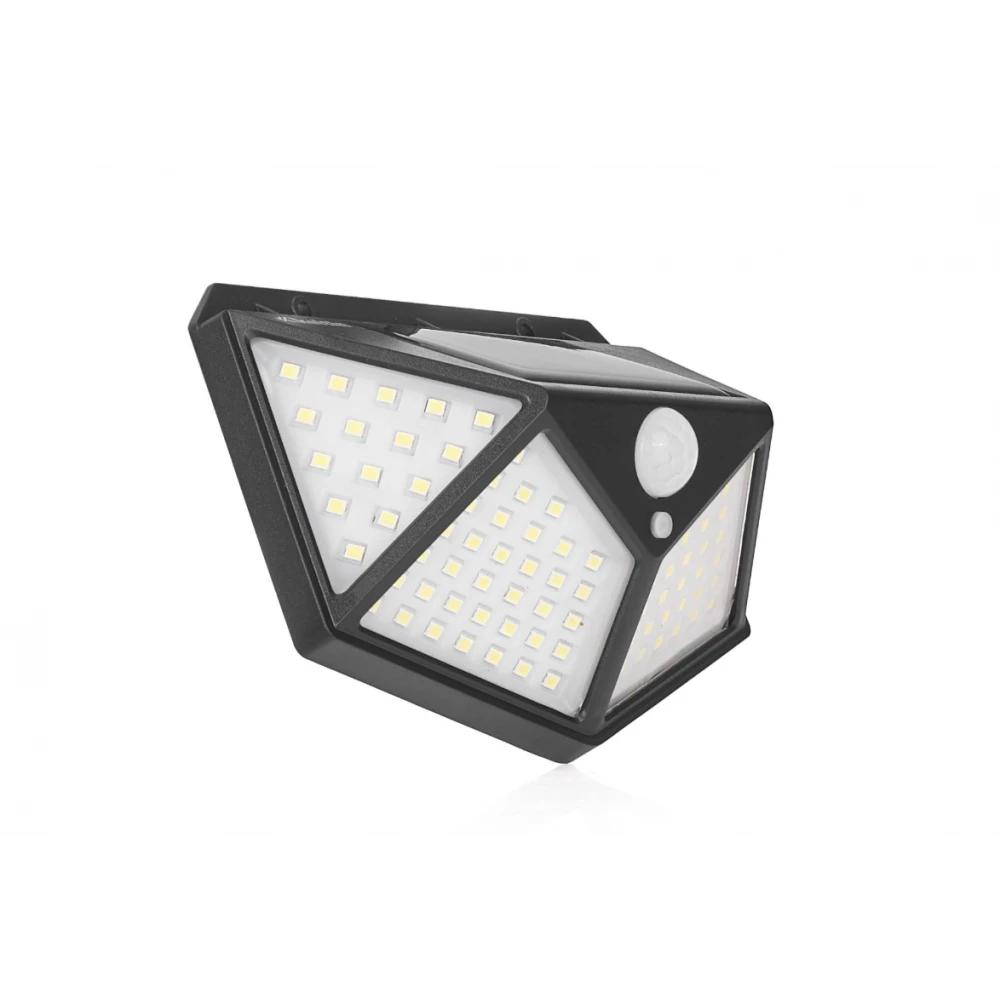 Соларна лампа със сензор за движение и здрач, 50W - K02025