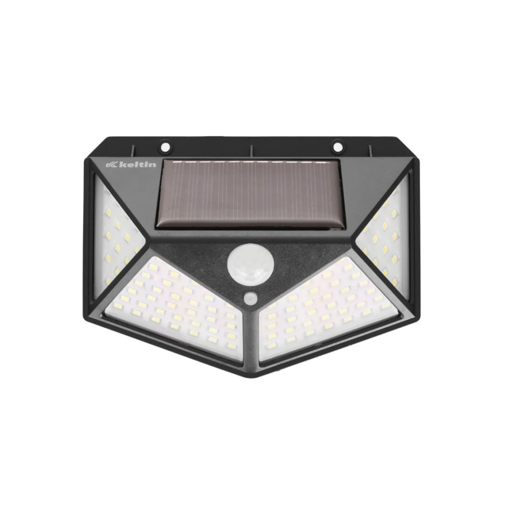 Соларна лампа със сензор за движение и здрач, 50W - K02025