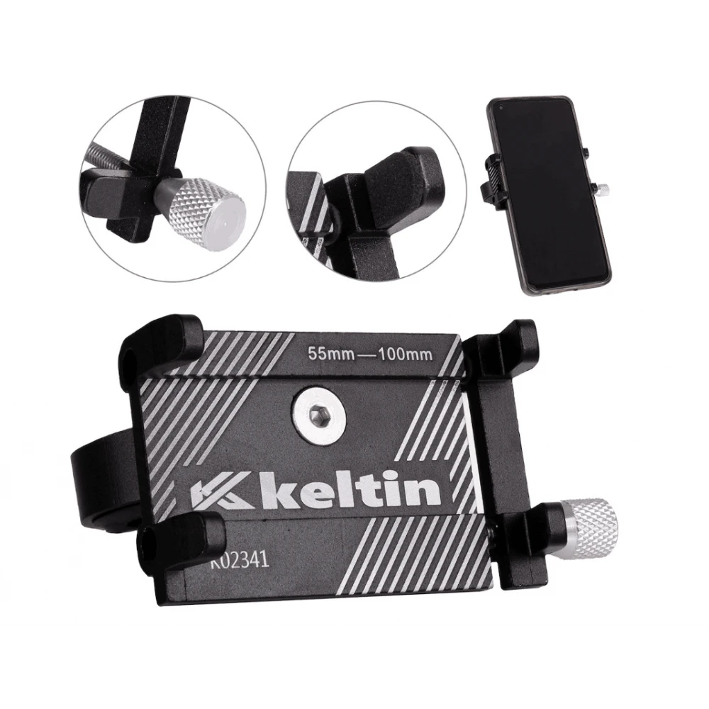 Алуминиев държач за телефон за велосипед G-81 - K02341