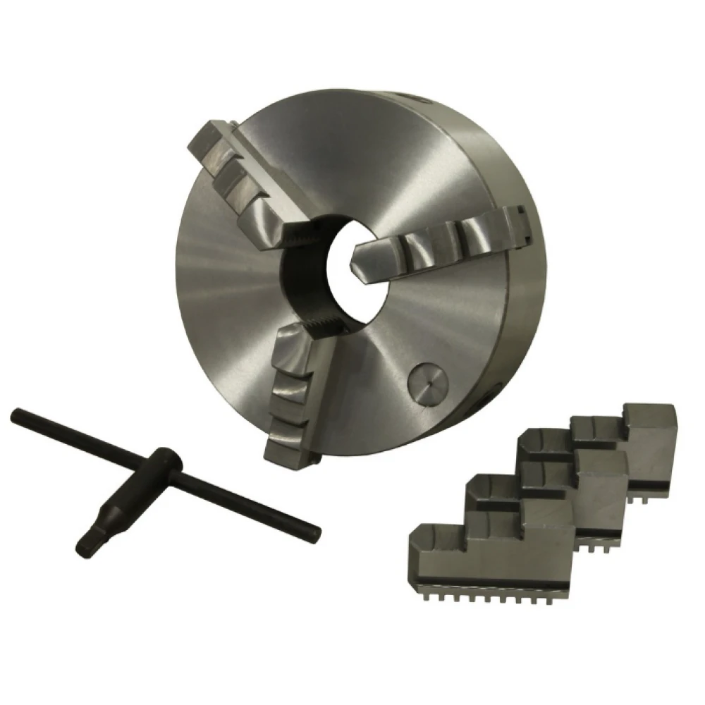 Самоцентриращ се тричелюстен патронник за струг, 200 мм - K11200