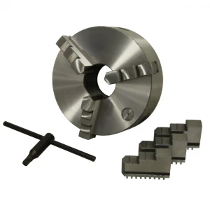 Самоцентриращ се тричелюстен патронник за струг, 200 мм - K11200