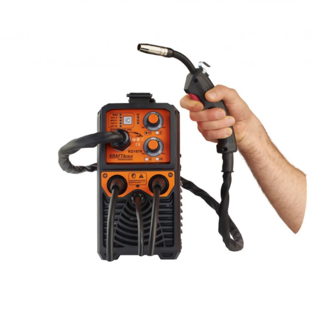 Комбиниран телоподаващ апарат MIG / MAG / MMA / FLUX KD1876