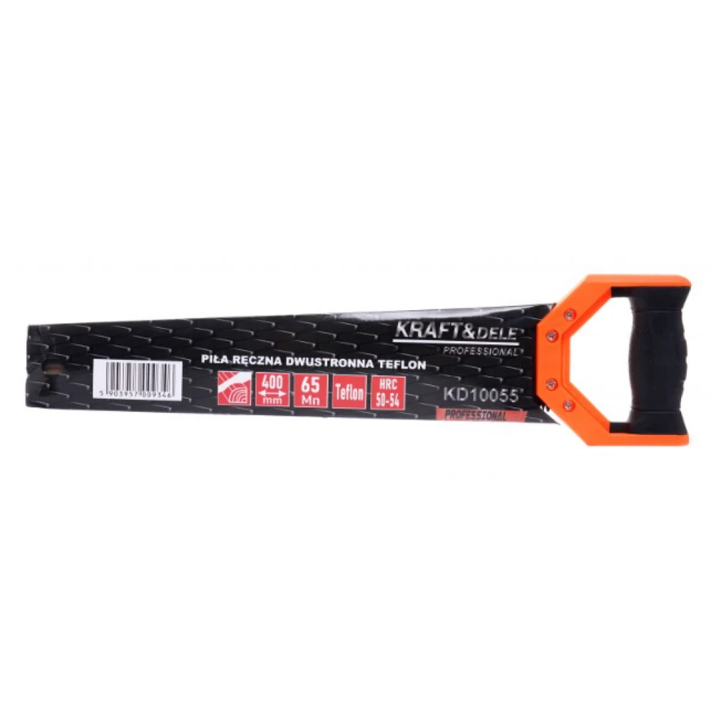 Двустранен ръчен трион за дърво, 400 мм - KD10055