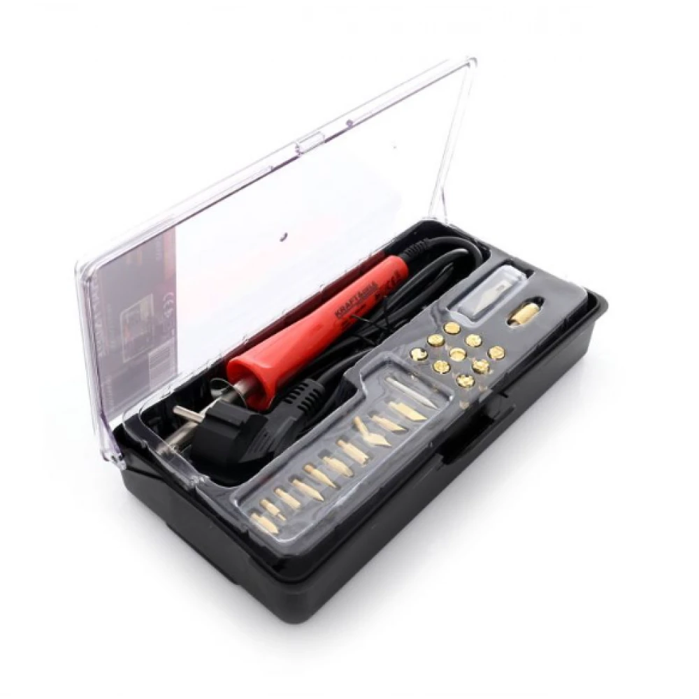 Горелка за дърва и кожа - пирограф, 30 W - KD10112