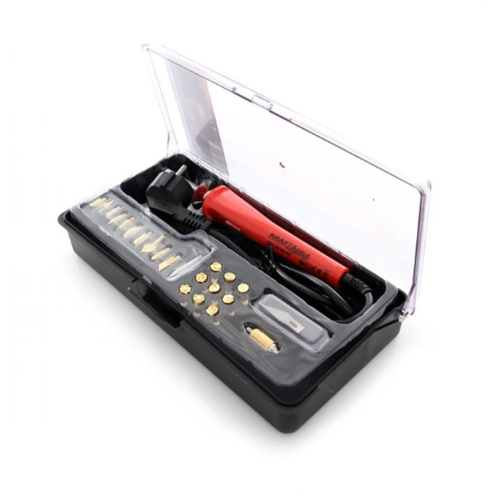 Горелка за дърва и кожа - пирограф, 30 W - KD10112