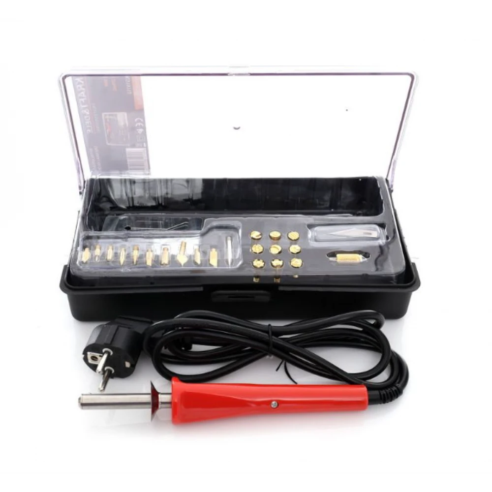 Горелка за дърва и кожа - пирограф, 30 W - KD10112