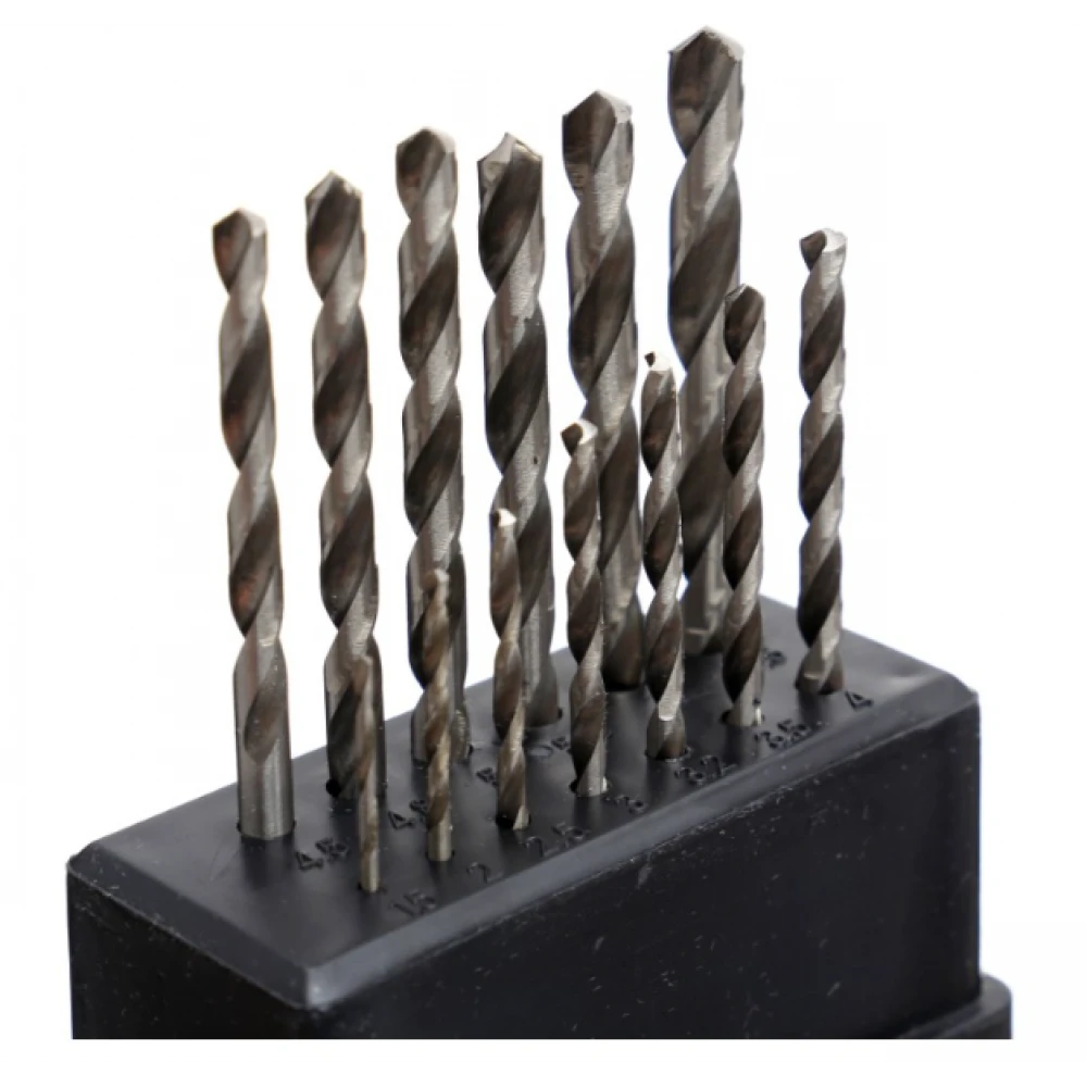 Свредла за метал и дърво, 13 бр. - KD10223