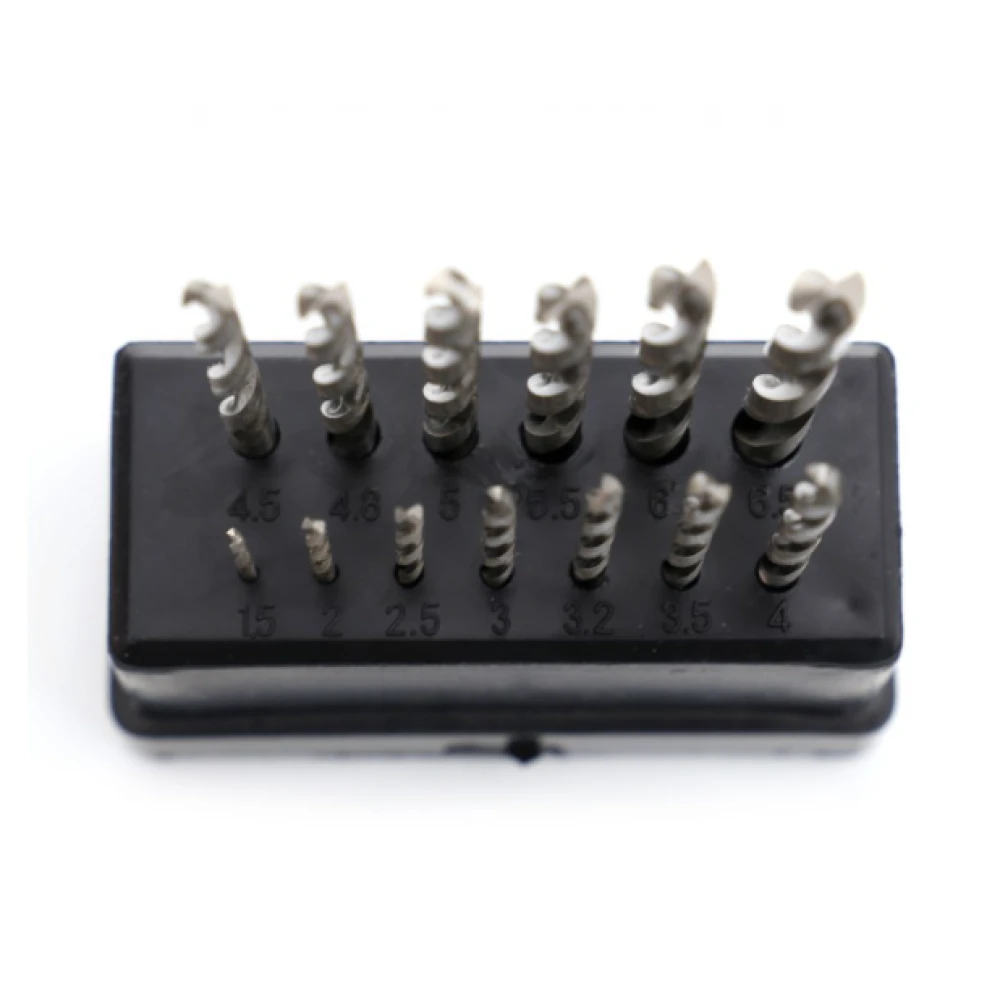 Свредла за метал и дърво, 13 бр. - KD10223