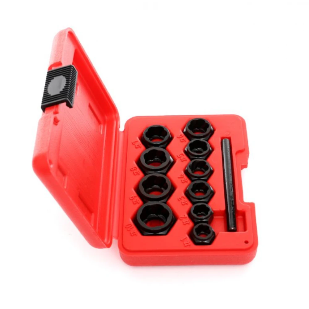 Екстрактори за счупени винтове, 10 бр. - KD10269