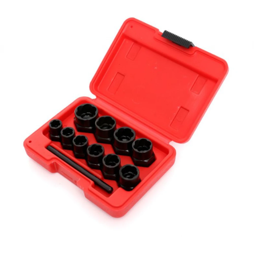 Екстрактори за счупени винтове, ВИСОК ПРОФИЛ, 10 бр. - KD10270