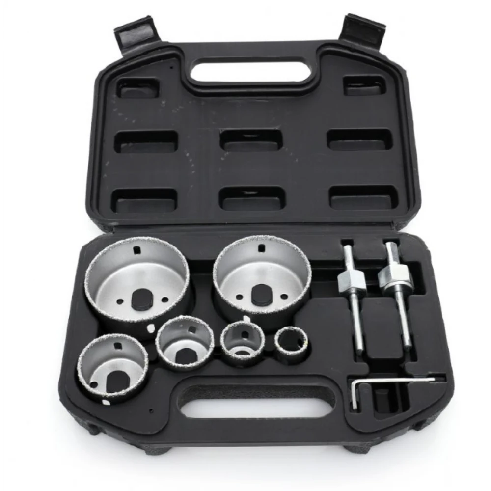 Комплект волфрамови прободни триони, 9 броя, 22-73 мм - KD10285