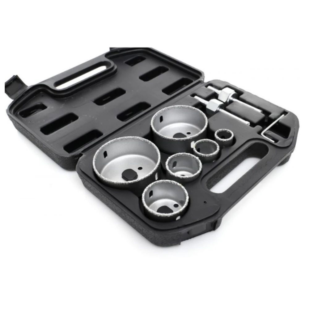 Комплект волфрамови прободни триони, 9 броя, 22-73 мм - KD10285