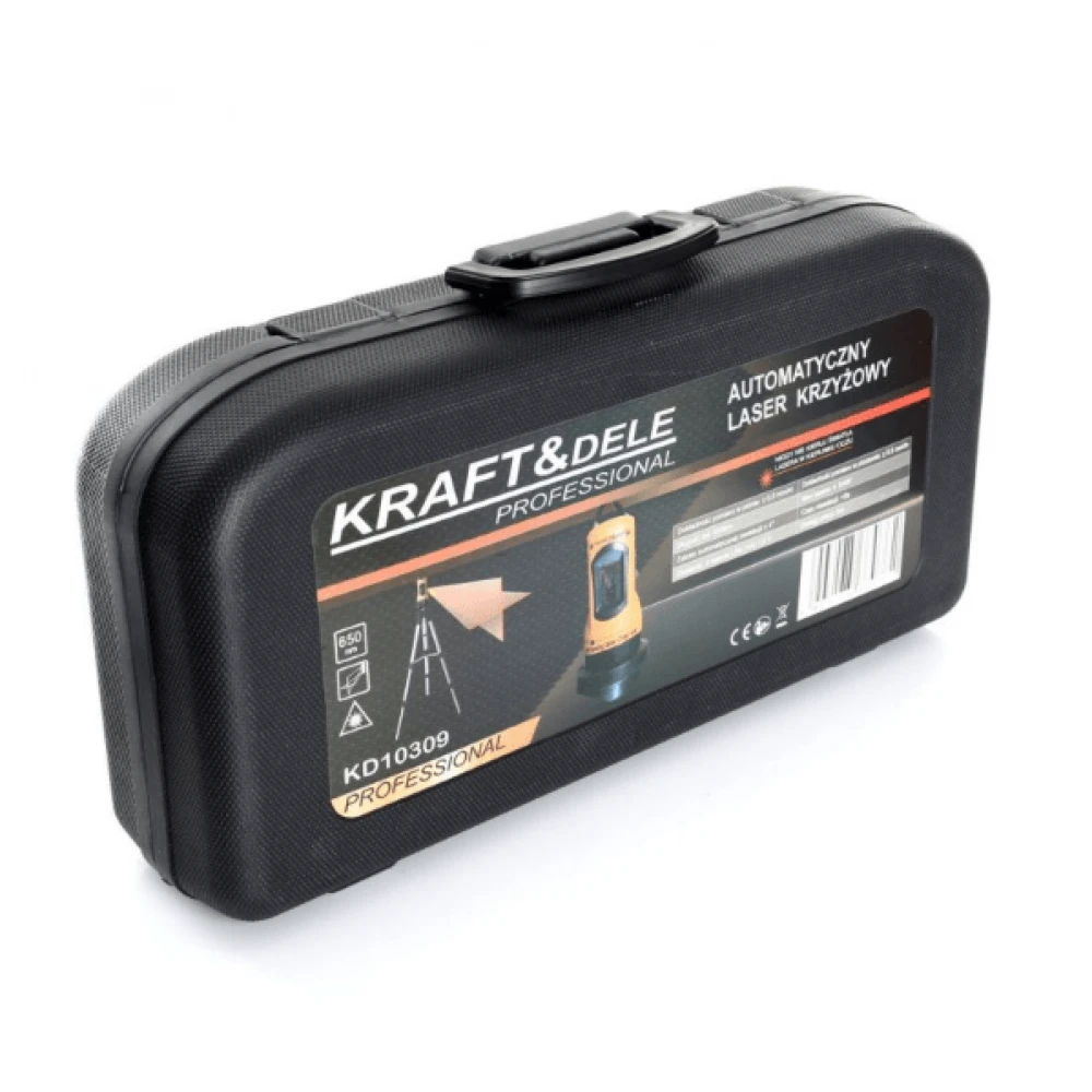 Автоматичен лазерен нивелир + статив 5 метра - KD10309