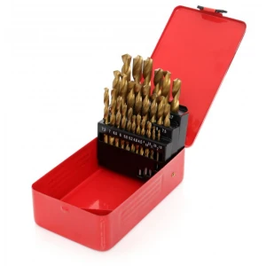 Титанови свредла за метал, 29 бр. - KD10344