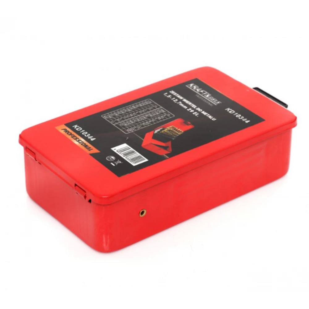 Титанови свредла за метал, 29 бр. - KD10344