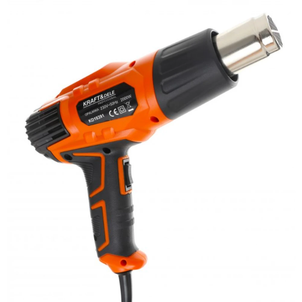 Електрически термопистолет, 2000W, 230V - KD10391