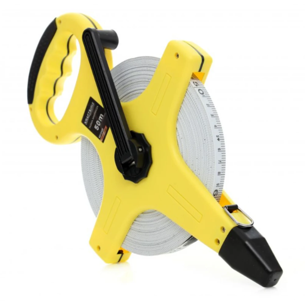 Геодезическа ролетка с ергономична дръжка, 100 м - KD10429