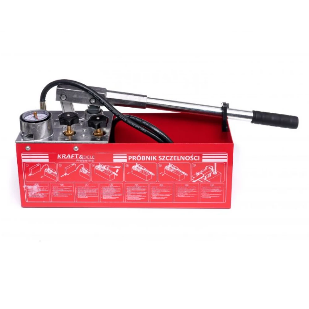 Помпа за тестване / изпитване на налягане 0-50 кг. / 45 мл / 12 л KD10478