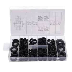 Гумени уплътнители за окабеляване, 180 бр. - KD10485