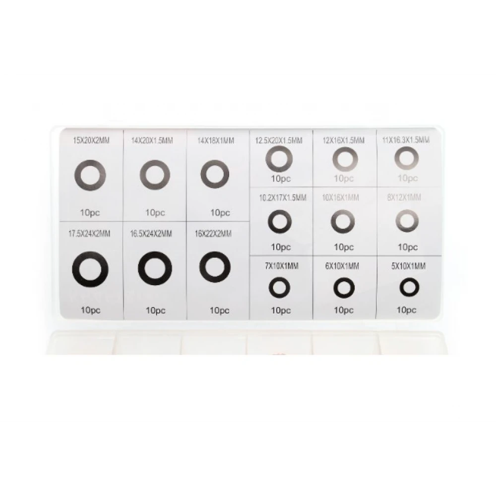 Комплект медни шайби, 150 бр. - KD10503