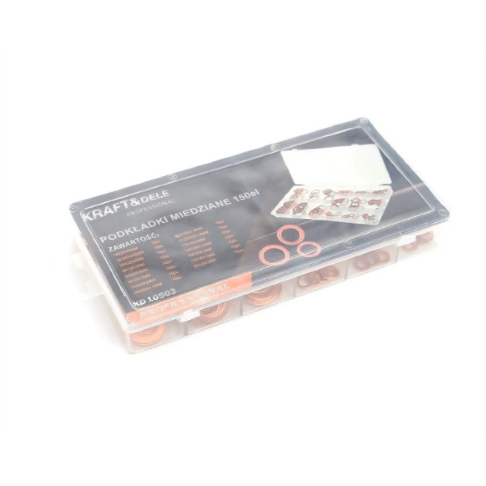 Комплект медни шайби, 150 бр. - KD10503