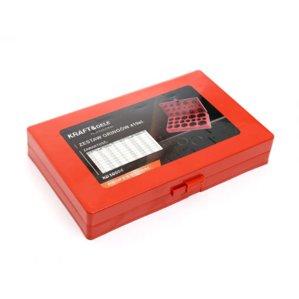 Комплект маслоустойчиви (гумени) О-пръстени, 419 бр. - KD10504