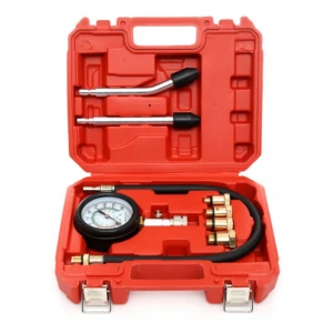 Тестер за компресията на бензинови двигатели, 8 елемента - KD10522