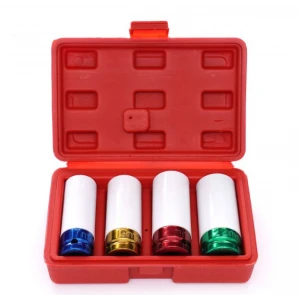 Гнезда за джанти 17/19/21/22 мм комплект 1/2" - KRAFT & DELE KD10523