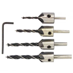 Комплект свредла от бързорежеща стомана, за дърво, 4 бр. - KD10559
