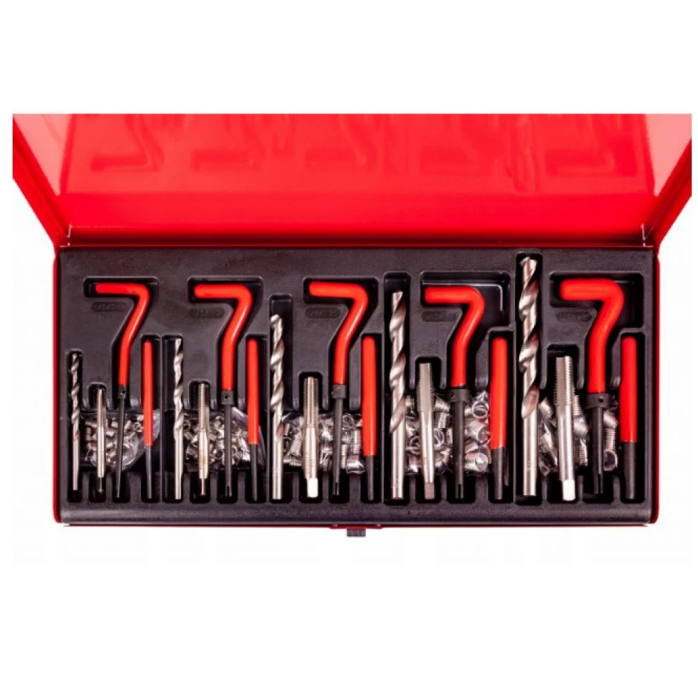 Комплект за ремонт и възстановяване на резби 131бр. M5-M12  KD10590