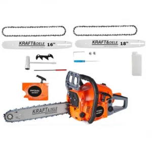Бензинов верижен трион 5.9 HP, 16", 18" - KD10613