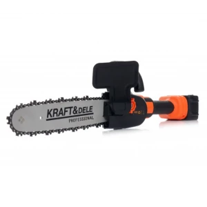 Акумулаторен ъглошлайф + адаптер за трион - KD10624