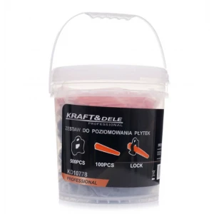 Комплект за нивелиране на плочки, 600 бр. - KD10778