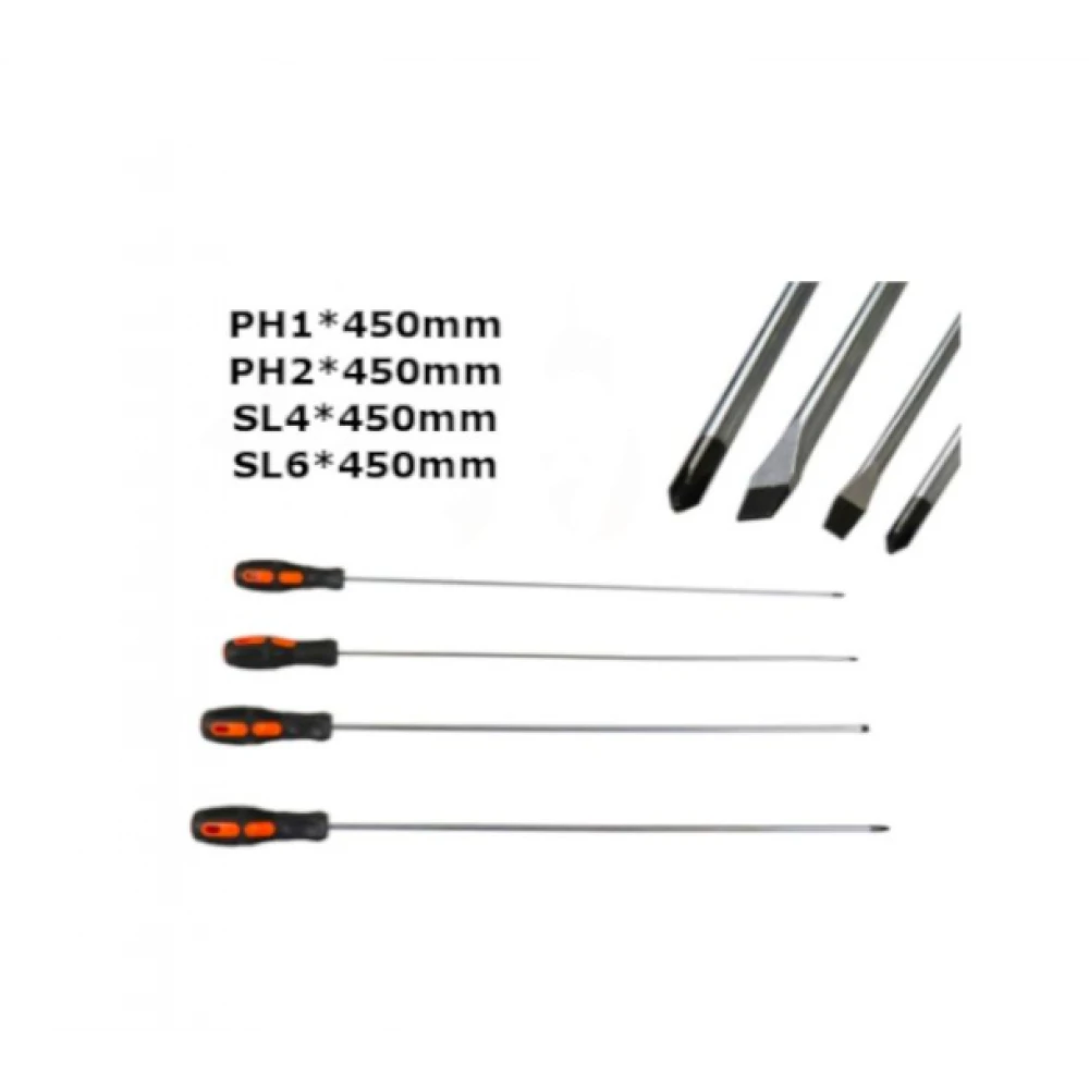Комплект удължени отвертки, 4 бр. - KD10945
