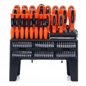 Комплект отвертки и битове 100 бр. - KRAFT & DELE KD10957