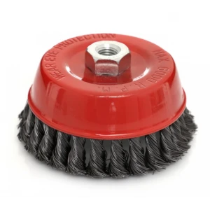 Телена четка за почистване на заварки, M14, 125 мм - KD10973