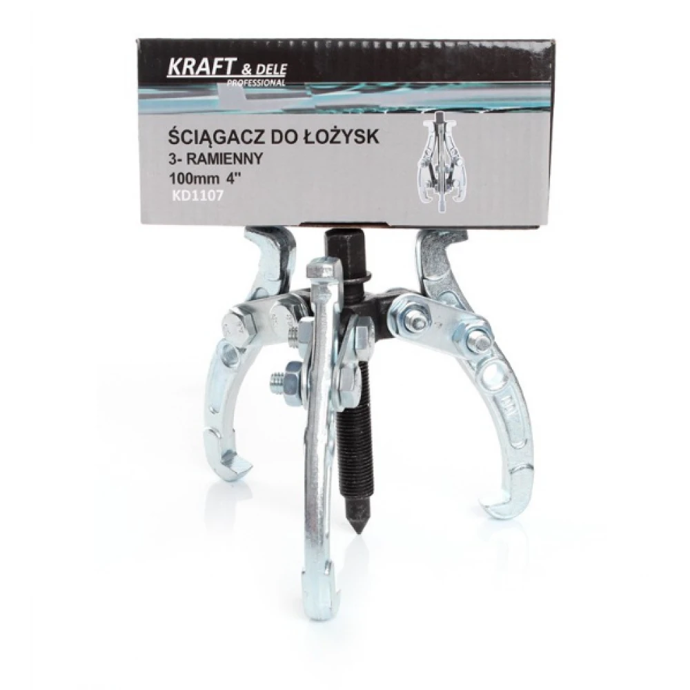 Издърпвач на лагери, 3 раменен, 4", 100 мм - KD1107