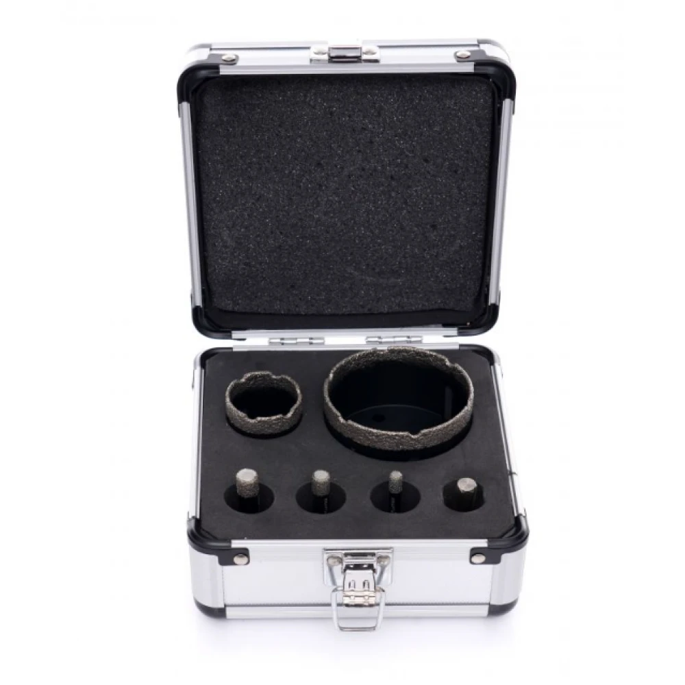 Диамантени циркулярни триони, в куфар, 6 бр. - KD11226