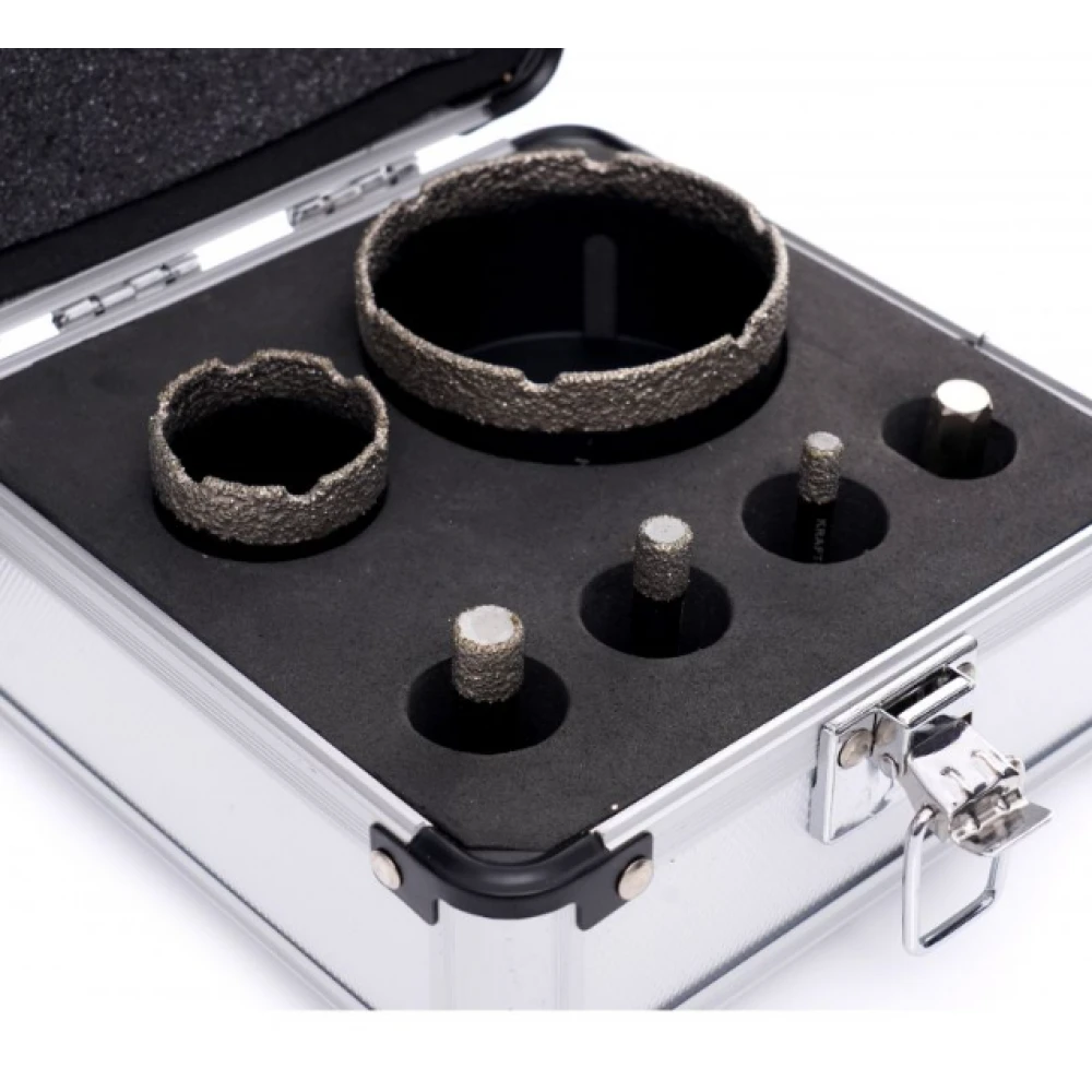 Диамантени циркулярни триони, в куфар, 6 бр. - KD11226