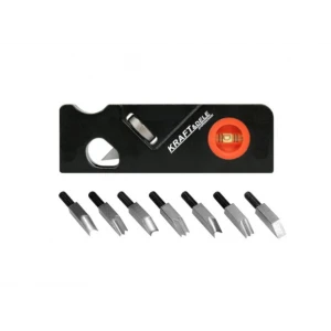 Дърводелско ренде за обработка и изглаждане на ръбове, 7 остриета - KD11258